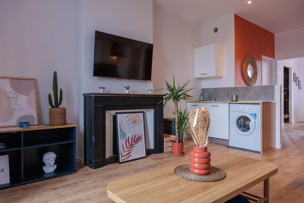 Appartement Jean Jaures - 2 Min Gare - Centre Bourg-en-Bresse